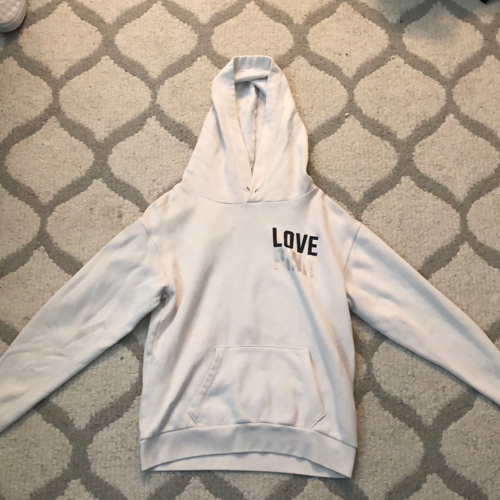 White Pink sweatshirt